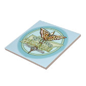 Tennessee Nurse Caduceus Tegeltje (Zijkant)