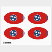 Tennessee Ovale Sticker (Vel)