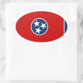 Tennessee Ovale Sticker (Tas)
