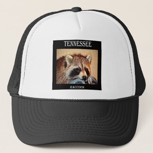 Tennessee Raccoon Trucker Pet (Voorkant)