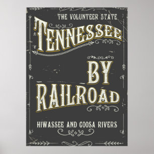 Tennessee Railroad poster