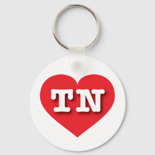 Tennessee Red Heart - Ik hou van TN Sleutelhanger