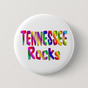 Tennessee Rocks Ronde Button 5,7 Cm