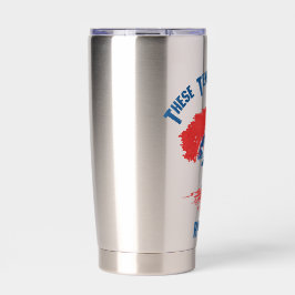 Tennessee Roots Flag Tree Geïsoleerde Drinkbeker