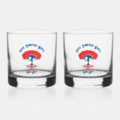 Tennessee Roots Flag Tree Whisky Glas (Voorkant)