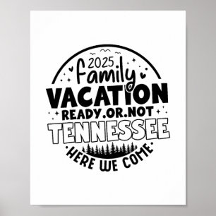 Tennessee Smoky Mountains Gez familie vakantie Gat Poster