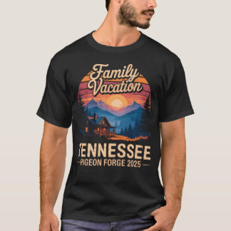 Tennessee Smoky Mountains Gezinsvakantie 2025 T-shirt