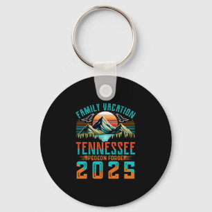 Tennessee Smoky Mountains Gezinsvakantie 2025 Vark Sleutelhanger