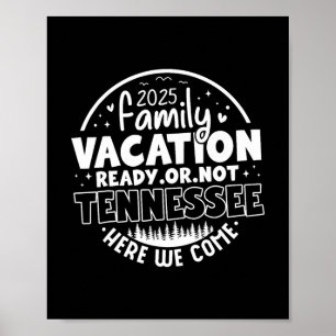 Tennessee Smoky Mountains Gezinsvakantie Gatlinbu Poster