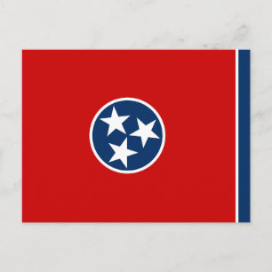 Tennessee Staatsvlag Briefkaart