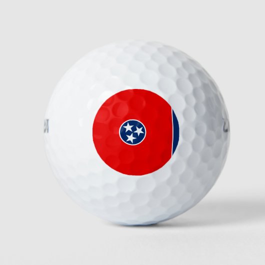 Tennessee Staatsvlagontwerp Golfballen (Voorkant)