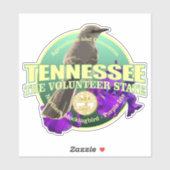 Tennessee State Bird & Flower Sticker (Vel)