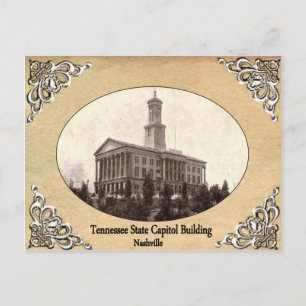 Tennessee State Capitol Building Old Briefkaart