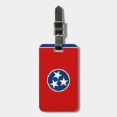 Tennessee State Flag Bagagelabel (Voorkant verticaal)