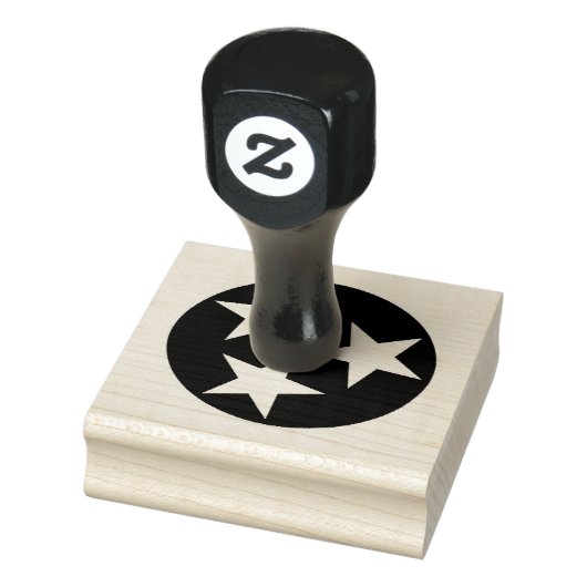 Tennessee State Flag Blue White Stars Rubberstempel (Stempel)