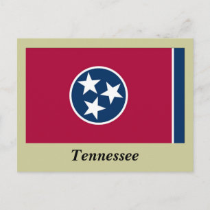 Tennessee State Flag Briefkaart