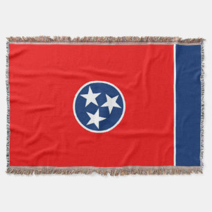 Tennessee State Flag Design Decor Deken