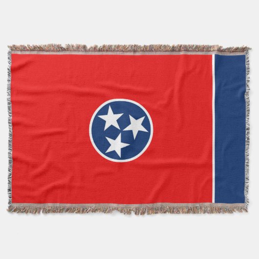 Tennessee State Flag Design Decor Deken (Voorkant)