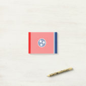 Tennessee State Flag Design Decor Post-it® Notes (Op bureau)