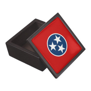 Tennessee State Flag Premium boîte cadeau