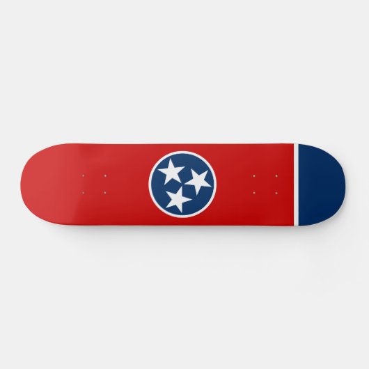 Tennessee State Flag Skateboard (Horizontaal)
