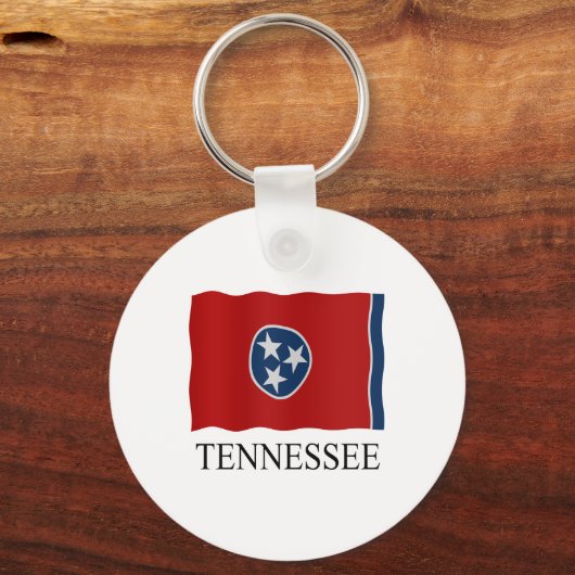 Tennessee State Flag Sleutelhanger (Voorkant)