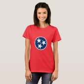 Tennessee State Flag T-shirt (Voorkant volledig)