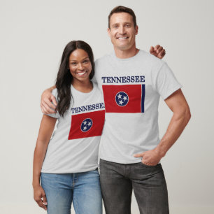 Tennessee State Flag T-shirt vêtement américain