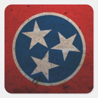 Tennessee State Flag Vierkante Sticker
