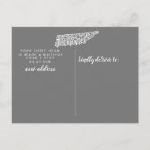 Tennessee State Moving Aankondiging Post Kaart (Achterkant)