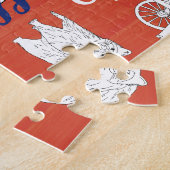 Tennessee State Symbols Volunteer State Afbeelding Legpuzzel (Zijkant)