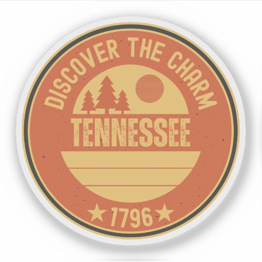 Tennessee State - Volunteer Spirit Cadeau Sticker (Voorkant)