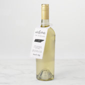 Tennessee State Wedding Welkom Flessenhanger (Schuin)