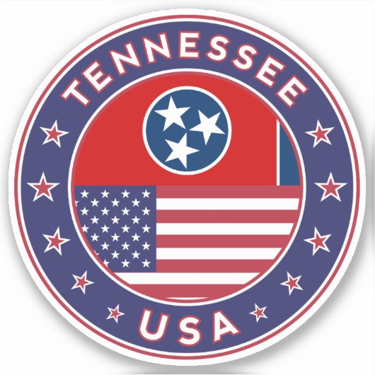 Tennessee Sticker (Voorkant)