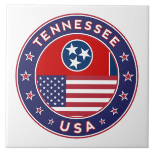 Tennessee sticker, telefoongeval, canvas tas, klok tegeltje