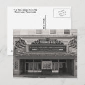 Tennessee-theater Briefkaart (Voorkant / Achterkant)