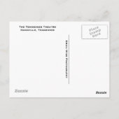 Tennessee-theater Briefkaart (Achterkant)