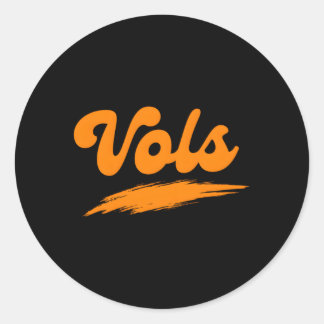 Tennessee Tn Sinaasappel Tennessee Ronde Sticker
