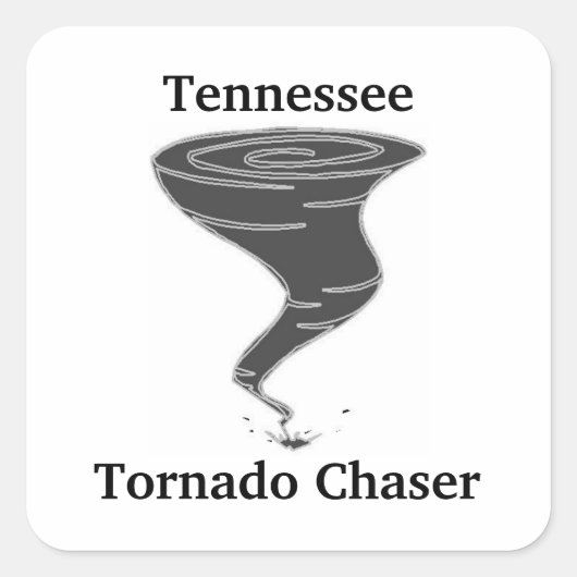 Tennessee Tornado Chaser- Stickers (Voorkant)