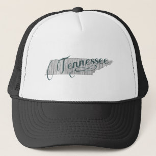 Tennessee  Typografie Baseball Style Trucker Pet