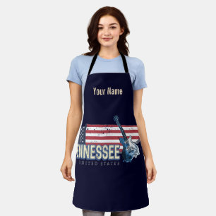 Tennessee United States Retro State  USA Schort