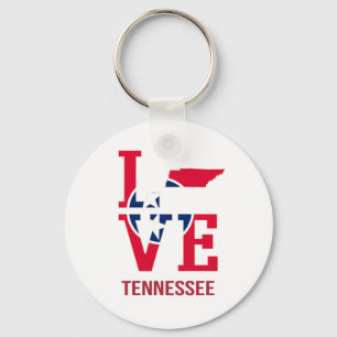 Tennessee USA State Love Sleutelhanger