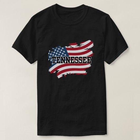 Tennessee USA T-shirt (Design voorkant)