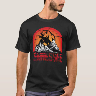 Tennessee vakantie wandelen kamperen Tennessee vri T-shirt
