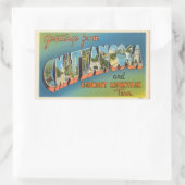 Tennessee, vel van 4 Chattanooga stickers (Tas)