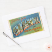 Tennessee, vel van 4 Chattanooga stickers (Envelop)