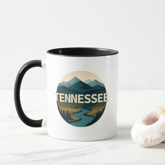 Tennessee Verenigde Staten Mok (Met donut)