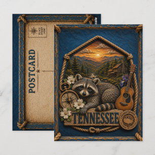 Tennessee Vintage Reizen Briefkaart