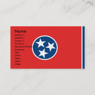 TENNESSEE Visitekaartjes