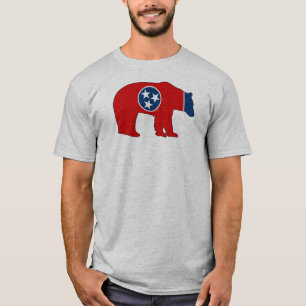 Tennessee Vlag Beer T-shirt